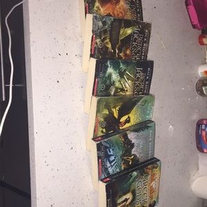 Percy Jackson Andt the Olympians books